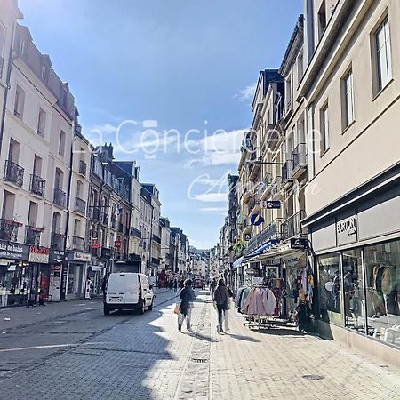 Dm 18 - Entre Port Et Mer 1Er Etage Apartment Dieppe Bagian luar foto