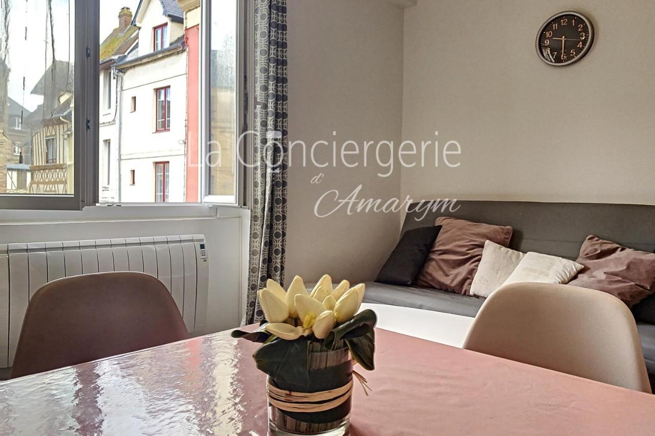 Dm 18 - Entre Port Et Mer 1Er Etage Apartment Dieppe Bagian luar foto