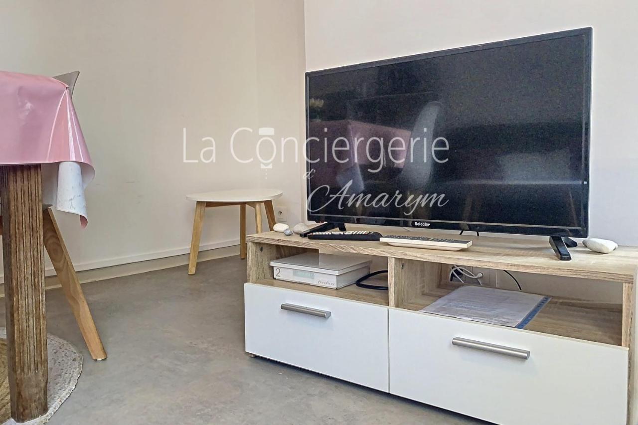 Dm 18 - Entre Port Et Mer 1Er Etage Apartment Dieppe Bagian luar foto