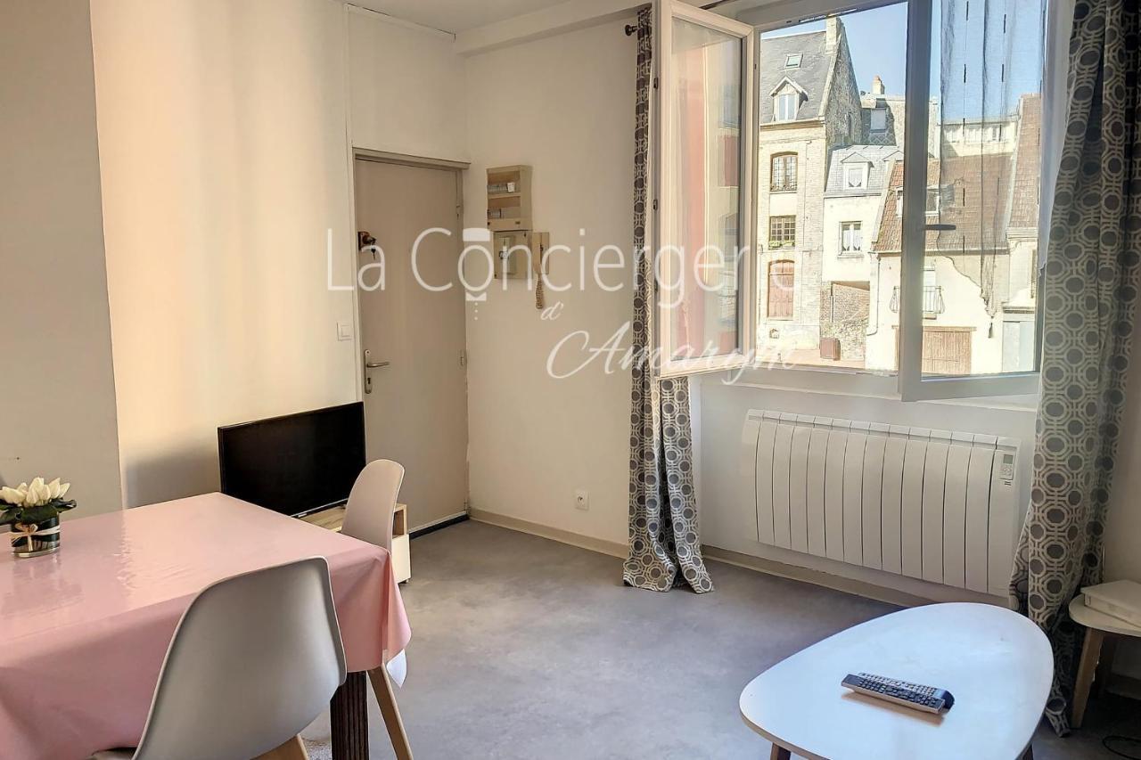 Dm 18 - Entre Port Et Mer 1Er Etage Apartment Dieppe Bagian luar foto