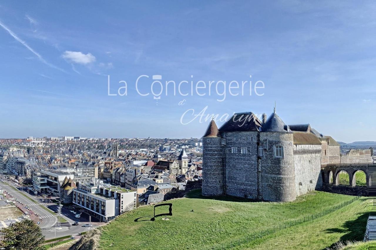 Dm 18 - Entre Port Et Mer 1Er Etage Apartment Dieppe Bagian luar foto