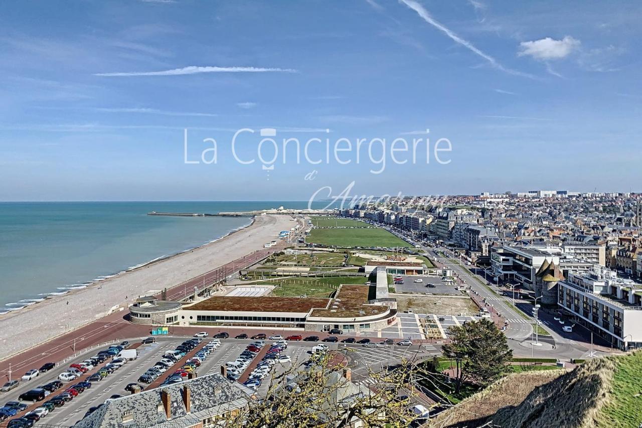 Dm 18 - Entre Port Et Mer 1Er Etage Apartment Dieppe Bagian luar foto